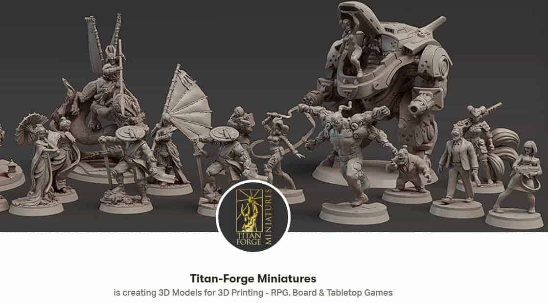 titan forge minis