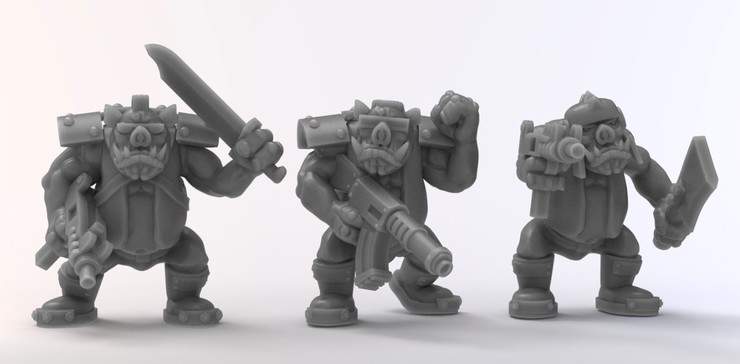 Tempest Lords & Battle Tanks: April Makers Cult 3D STL Files