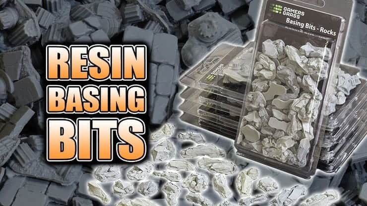 Make Your Own Textured Bases for Miniatures: Gamers Grass Basing Bits