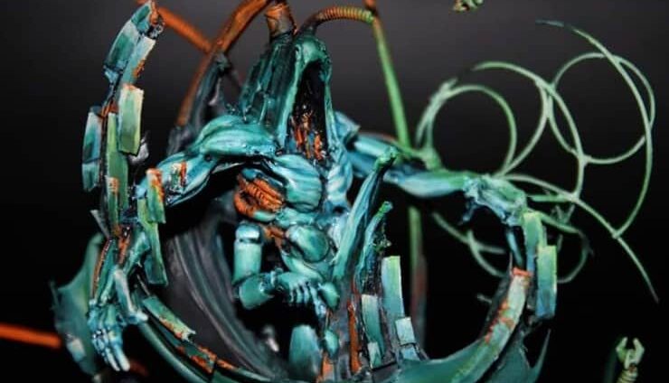 necrons from scratch showcase