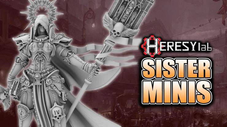 Heresylab minis sisters of battle