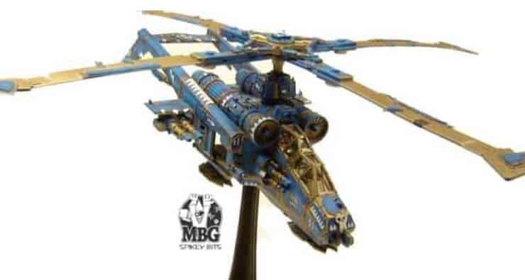 looted vendetta orks helicopter