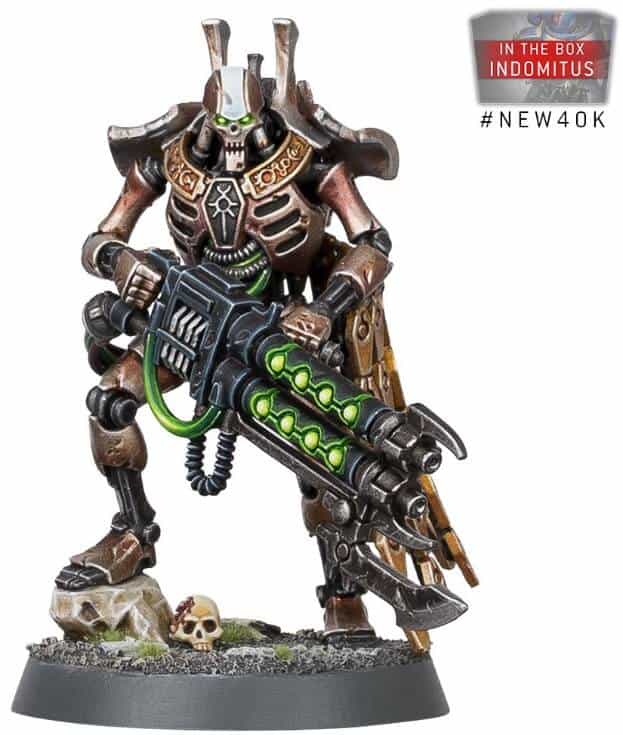 Warhammer 40k indomitus Necron Krieger NEU auf Gestell x10