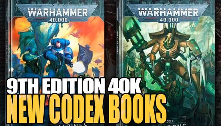 new 9th edition 40k codex books