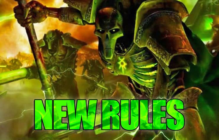 necrons new rules
