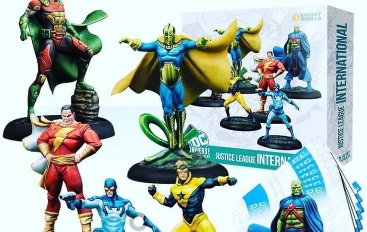 justice league international action figures