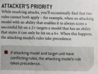 attackers priority