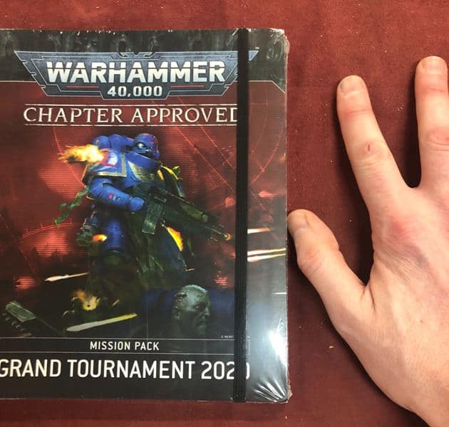 Chapter Approved 40k 2020 book size
