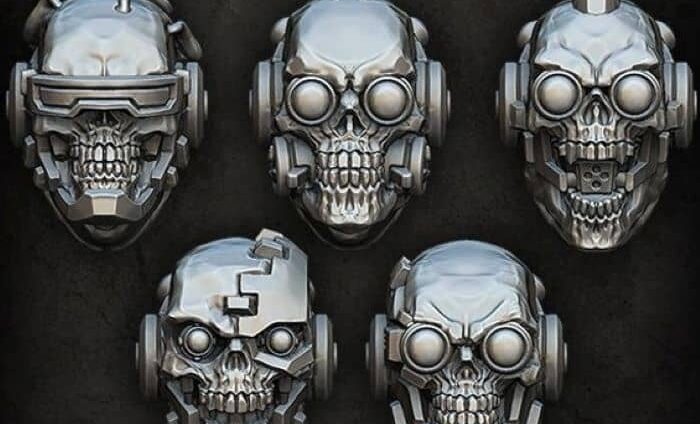 New Cyborg Heads