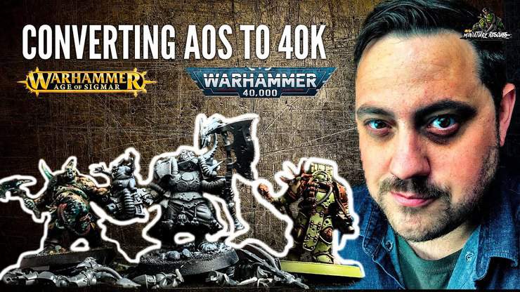 Converting AoS Blightkings to 40k Deathguard Tutorial