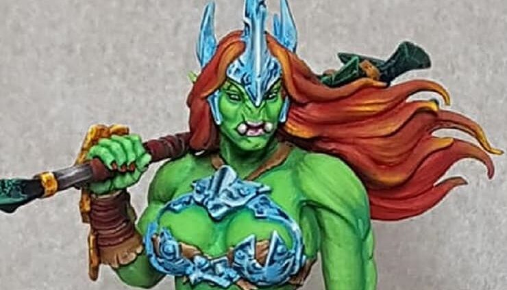 Female Orc Bust
