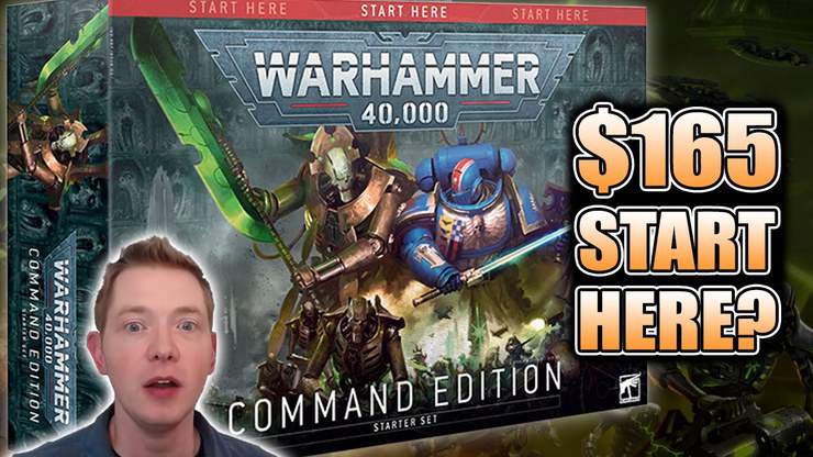 Command Edition 9th Edition 40k Starter Set Unboxing Build