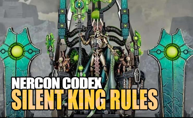 Warhammer 40K: Necrons - Szarekh, the Silent King 