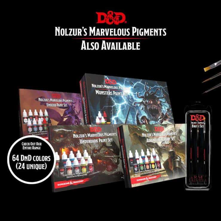 D&D Monster Paint Set  What's in the Box 