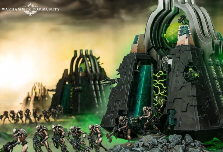 送料無料 ネクロン モノリス ウォーハンマー 40000 / Necrons Monolith ...