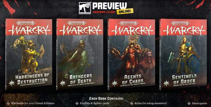 Harbingers of Destruction Book Warcry Warhammer AOS Age Sigmar for sale online 