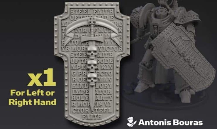 dreadknight shield monkey resin