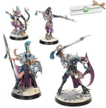 Warhammer Underworlds: Direchasm painted pack AoS Slaanesh Lumineth  Realm-lords