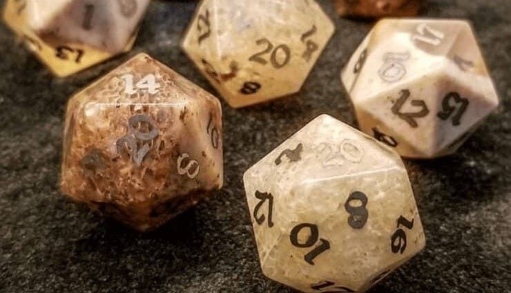 human bone dice