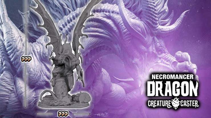Necromancer Dragon creature caster