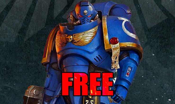 free rules new minatures games workshop warhammer wal hor marine gift