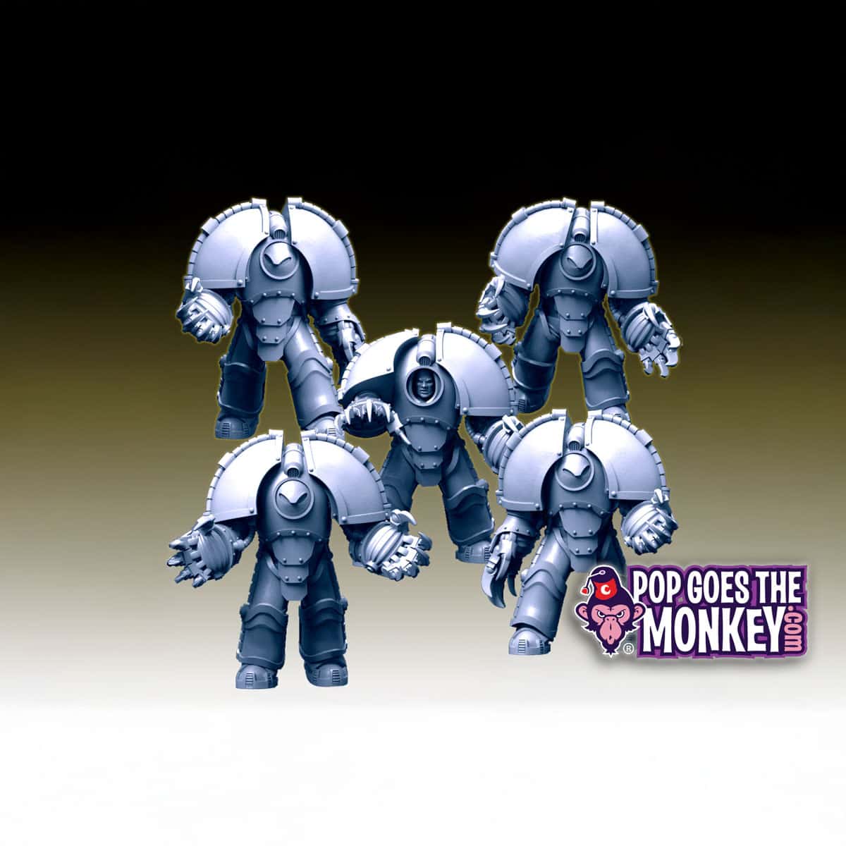 pop goes the monkey terminators saturine renders and logo