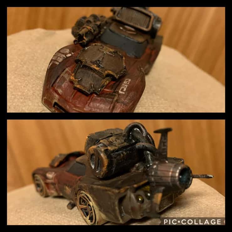 Another wargaming blog: Gaslands test game - Wipe Out on the