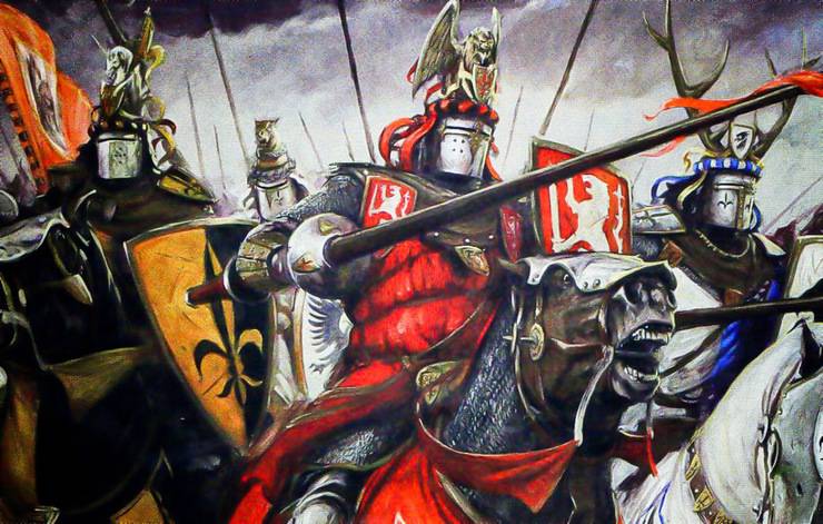 bretonnians Warhammer Old World