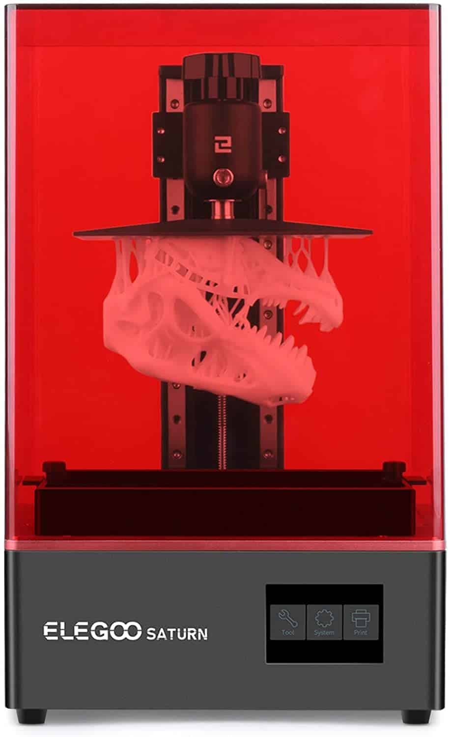 ELEGOO Saturn MSLA 3D Printer UV Photocuring LCD Resin 3D Printer with 4K Monochrome LCD 3d printing miniatures