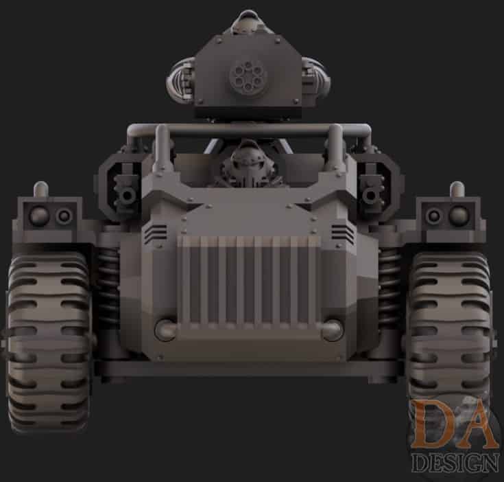 Sci-Fi ATV - Dark Age Designs front