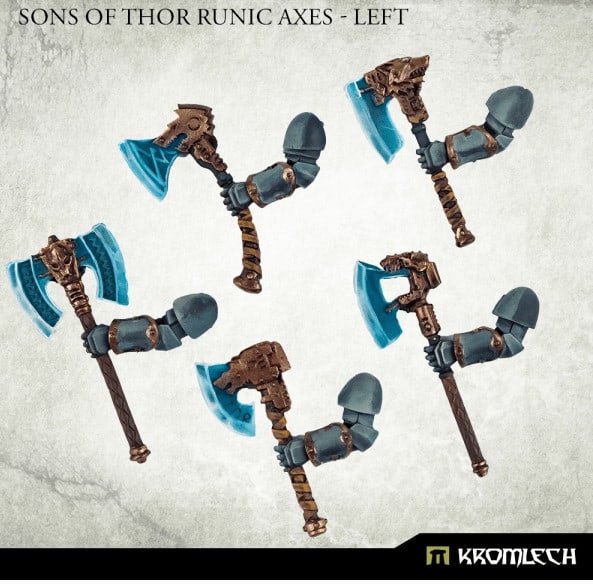 Runic Axes Space Wolves bits