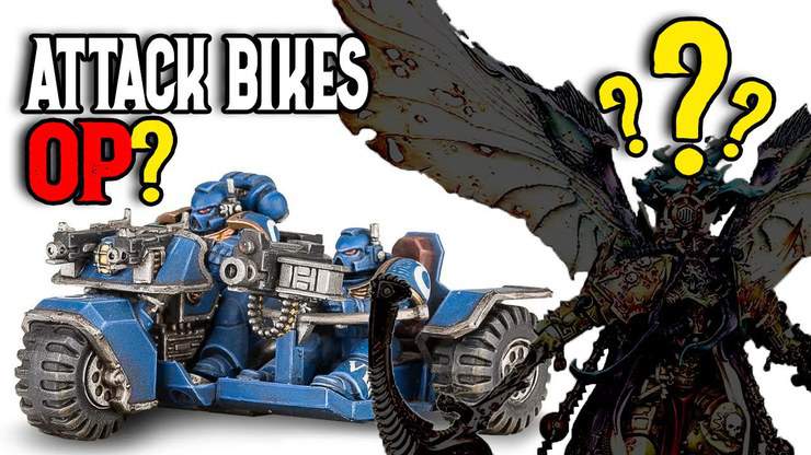 Episode 279 - Space Marines Attack Bikes OP & Mortarion MIA