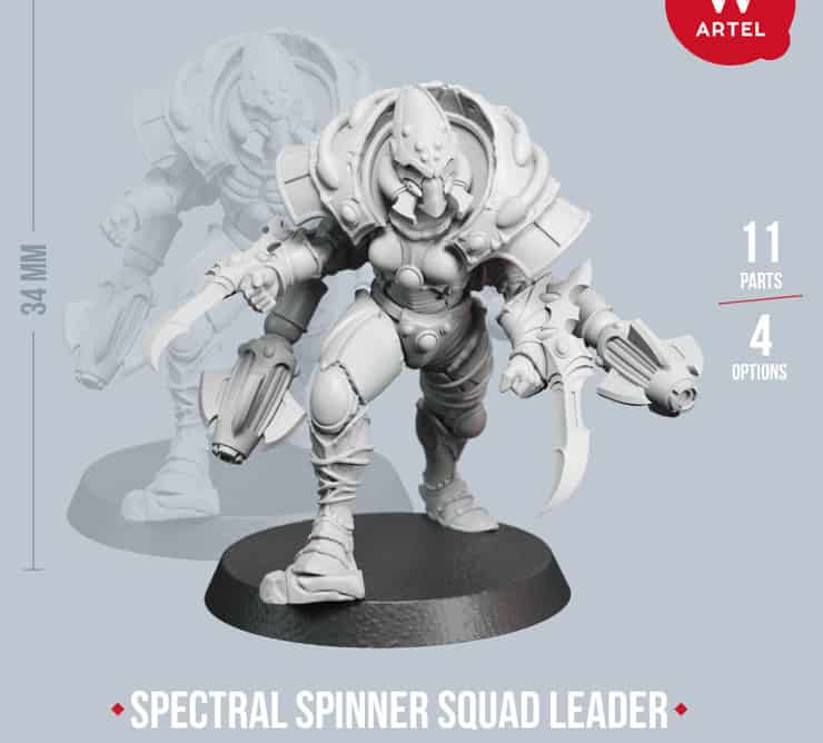 Spectral Spinners sqaud Leader