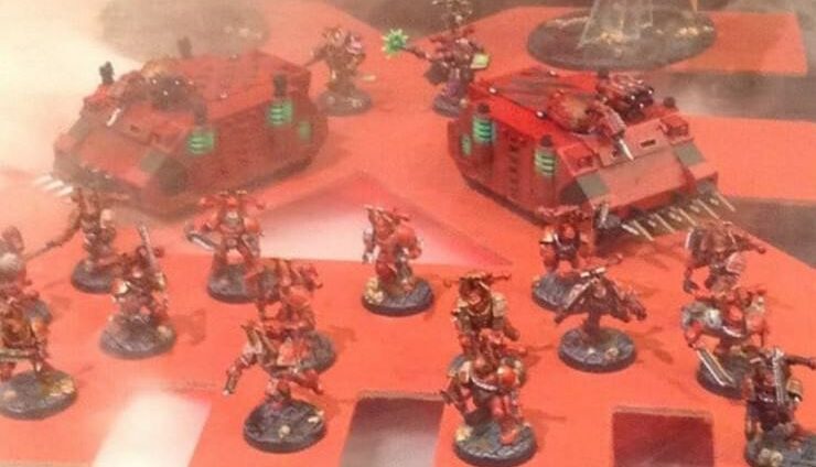 Rampaging for the Blood God Armies on Parade
