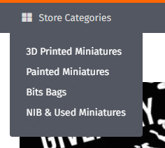 Store categories