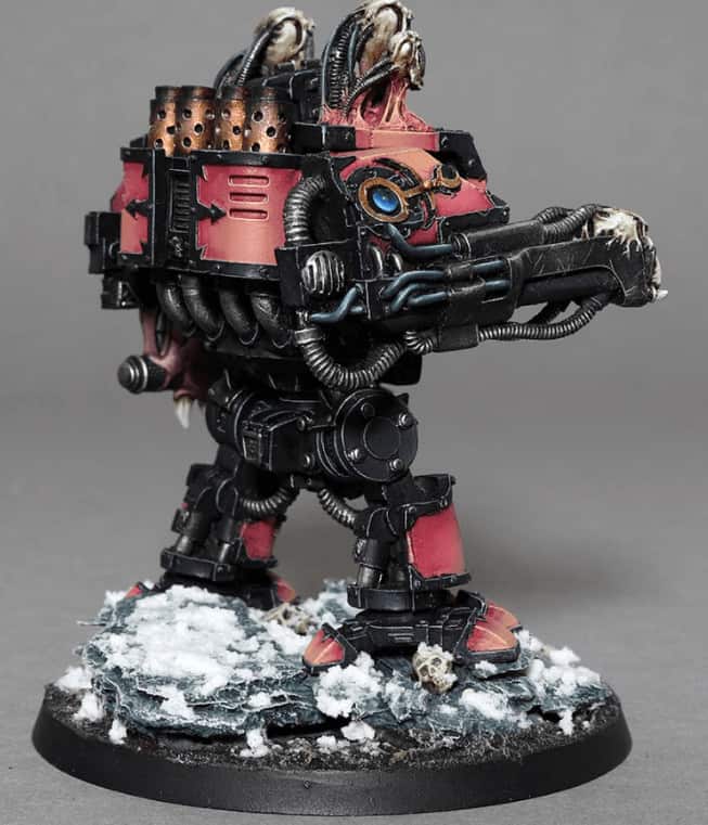 40K Miniatures Warhammer Emperor's Children Sonic Dreadnought with arms ...