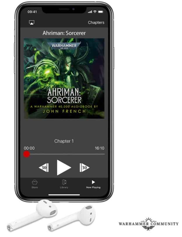 ahriman sorceror audio book