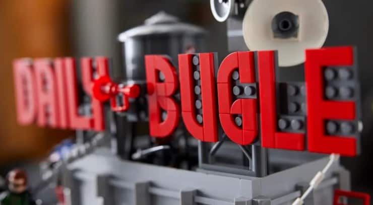 daily bugle lego set