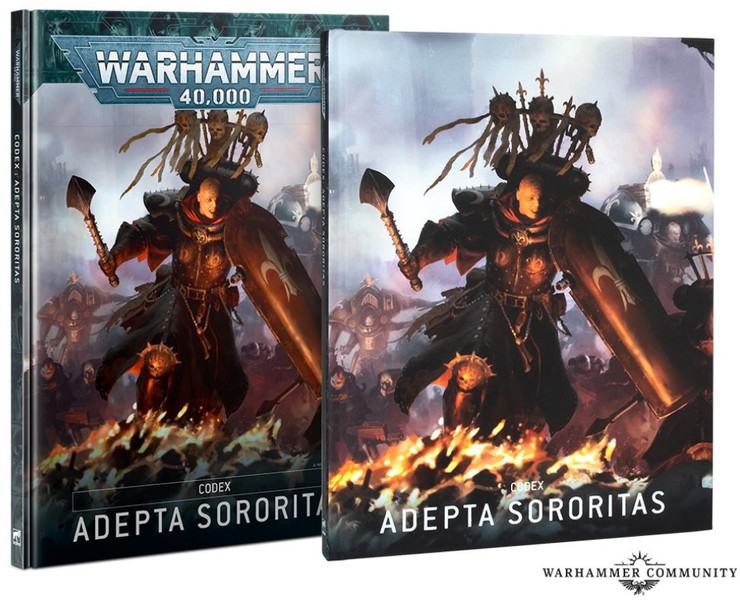 Deutsch Ed. GamesWorkshop 40k Sisters of Battle Adepta Sororitas Datakarten 9 