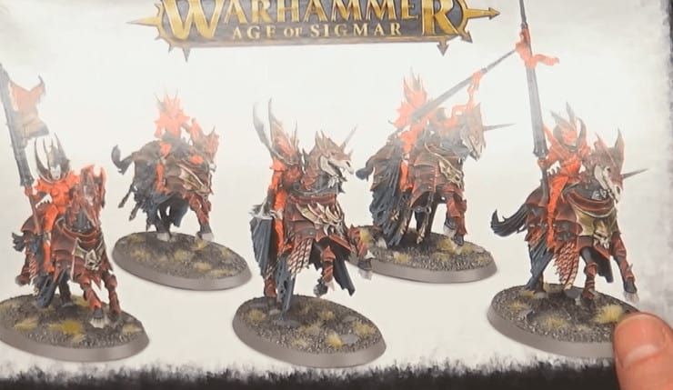Soulblight Gravelords Blood Knights: Unboxing