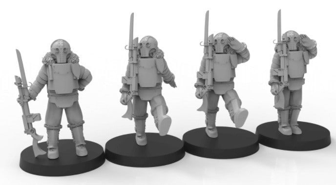 Tanks & Troops: ThatEvilOne May Patreon STL Files