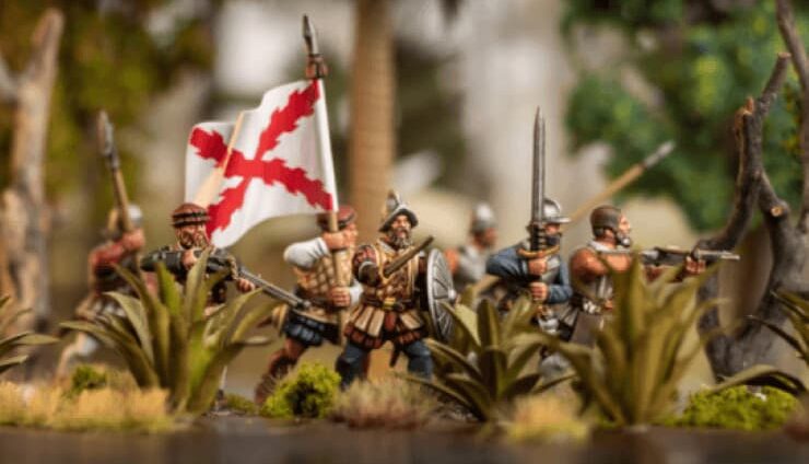 Conquistadors infantry set feature r