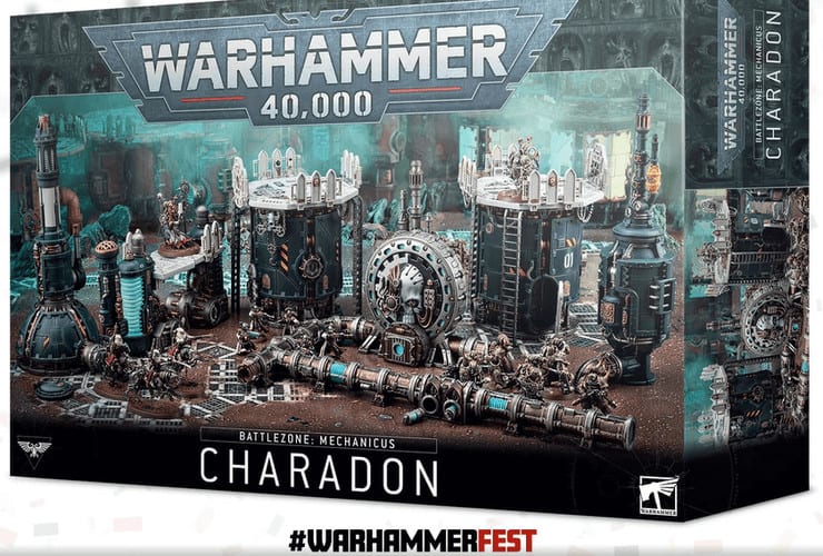 Battlezone Mechanicum Warhammer 40,000 SceneryBoxed Wargaming Terrain Sets 
