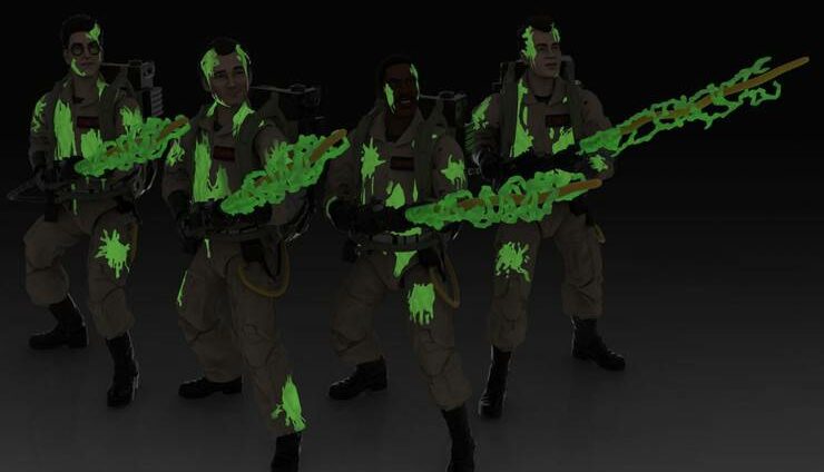 ghostbusters glow in dark glowing