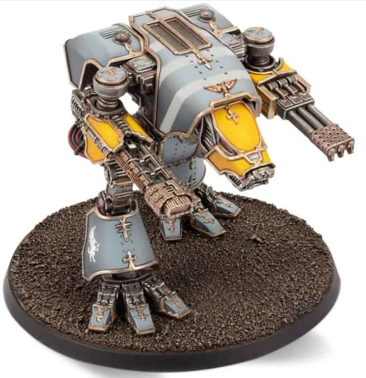 Adeptus Titanicus Warhound Titan Volkite Eradicator