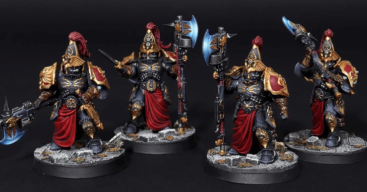 14+ Custodes Color Schemes