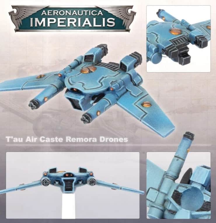 Aeronautica Imperialis Remora Drones detail