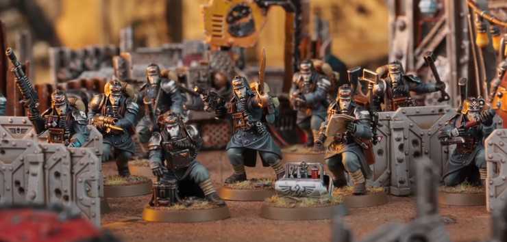 Kommissar warhammer 40k Death Korps Of Krieg Imperial Guard Albino Raven 