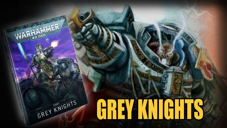 Codex Grey Knights Warhammer 40k 8th BOOK NEW