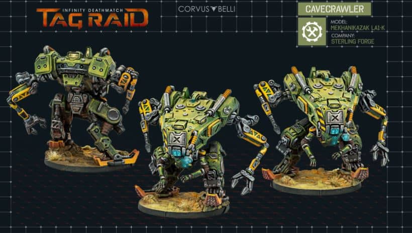 Infinity Deathmatch: TAG Raid by Corvus Belli - Cutter - Gamefound